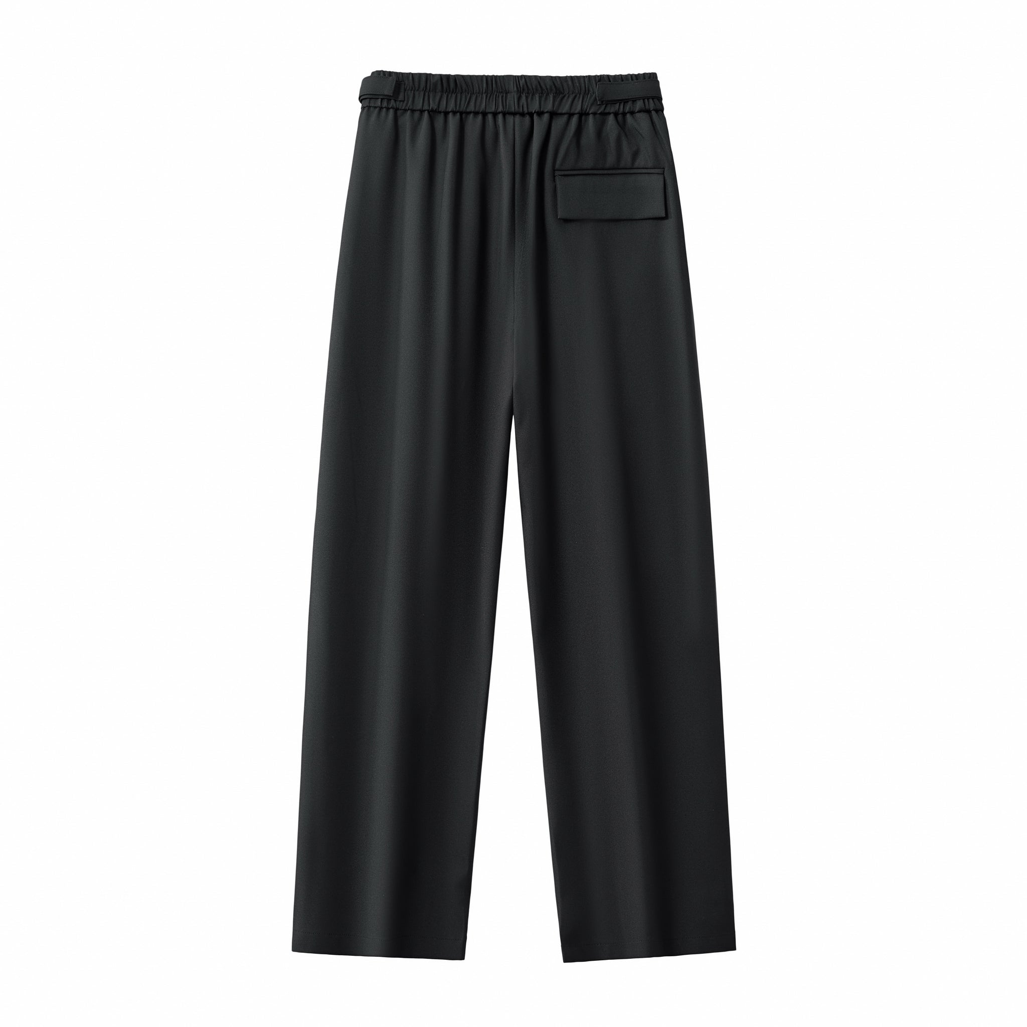 Wellington Side-Tab Trousers BLACK