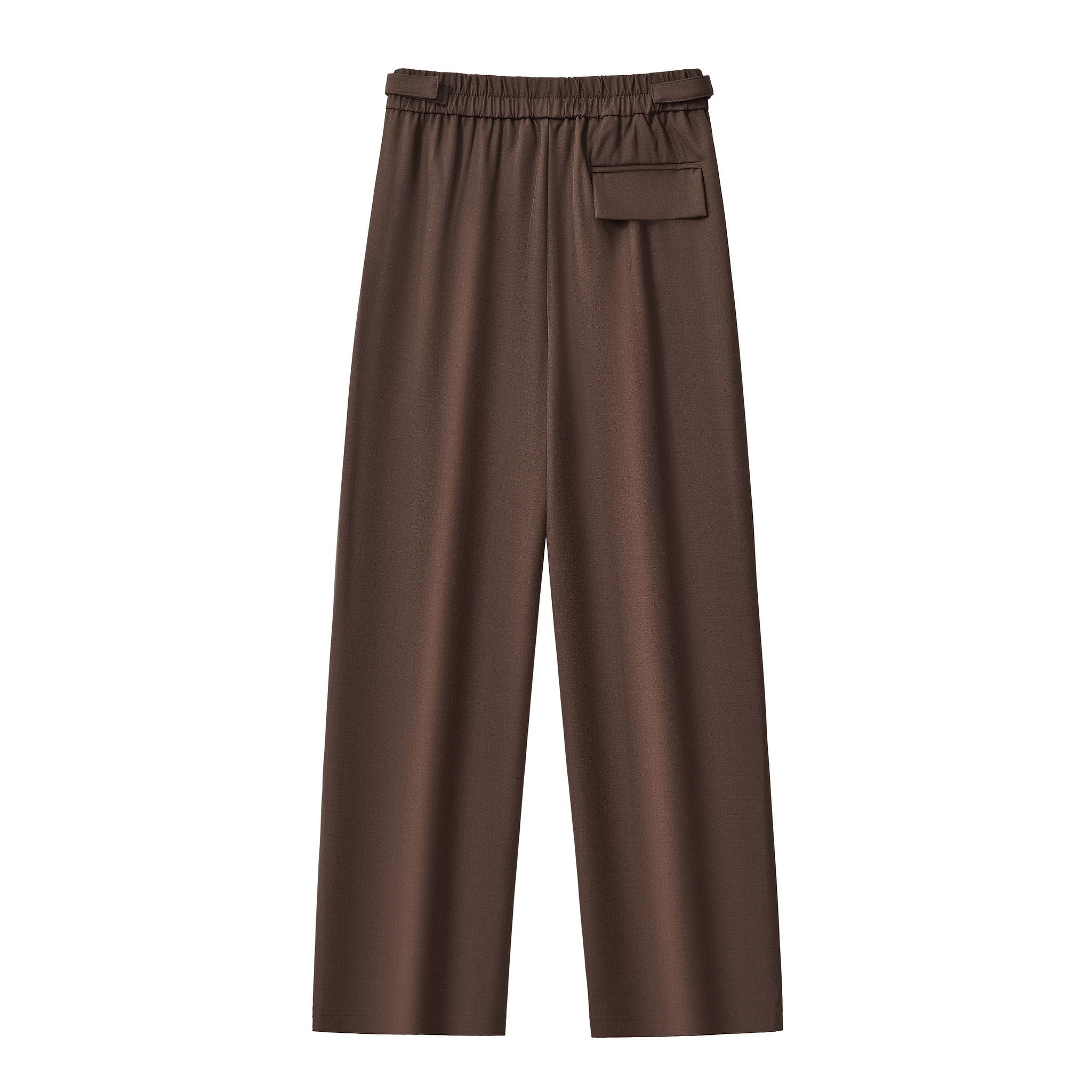 Wellington Side-Tab Trousers COFFEE