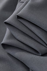 Wellington Side-Tab Trousers GREY