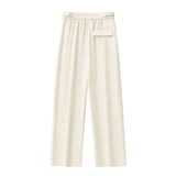 Wellington Side-Tab Trousers IVORY