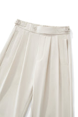 Wellington Side-Tab Trousers TAUPE