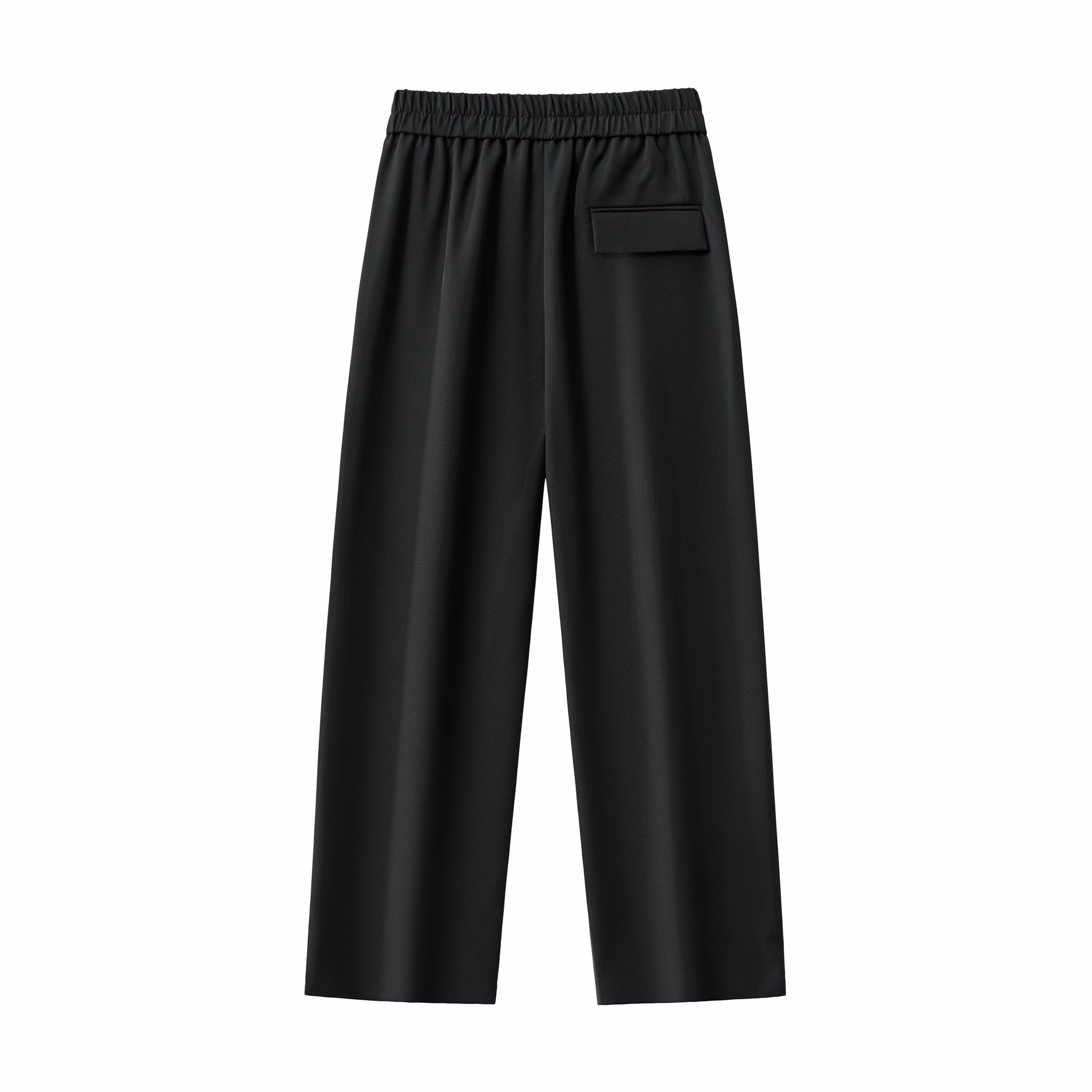 Kingsley Side-Tab Trousers BLACK