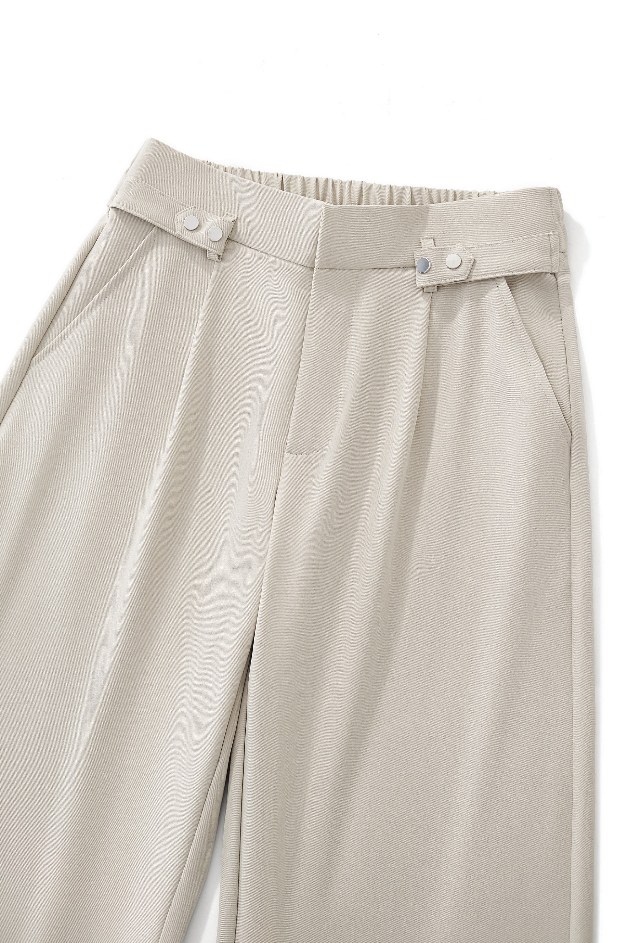 Kingsley Side-Tab Trousers TAUPE