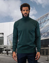 Men’s hunter turtle-neck sweater modern fit wool cashmere STATEMENT SUITS TNS-100
