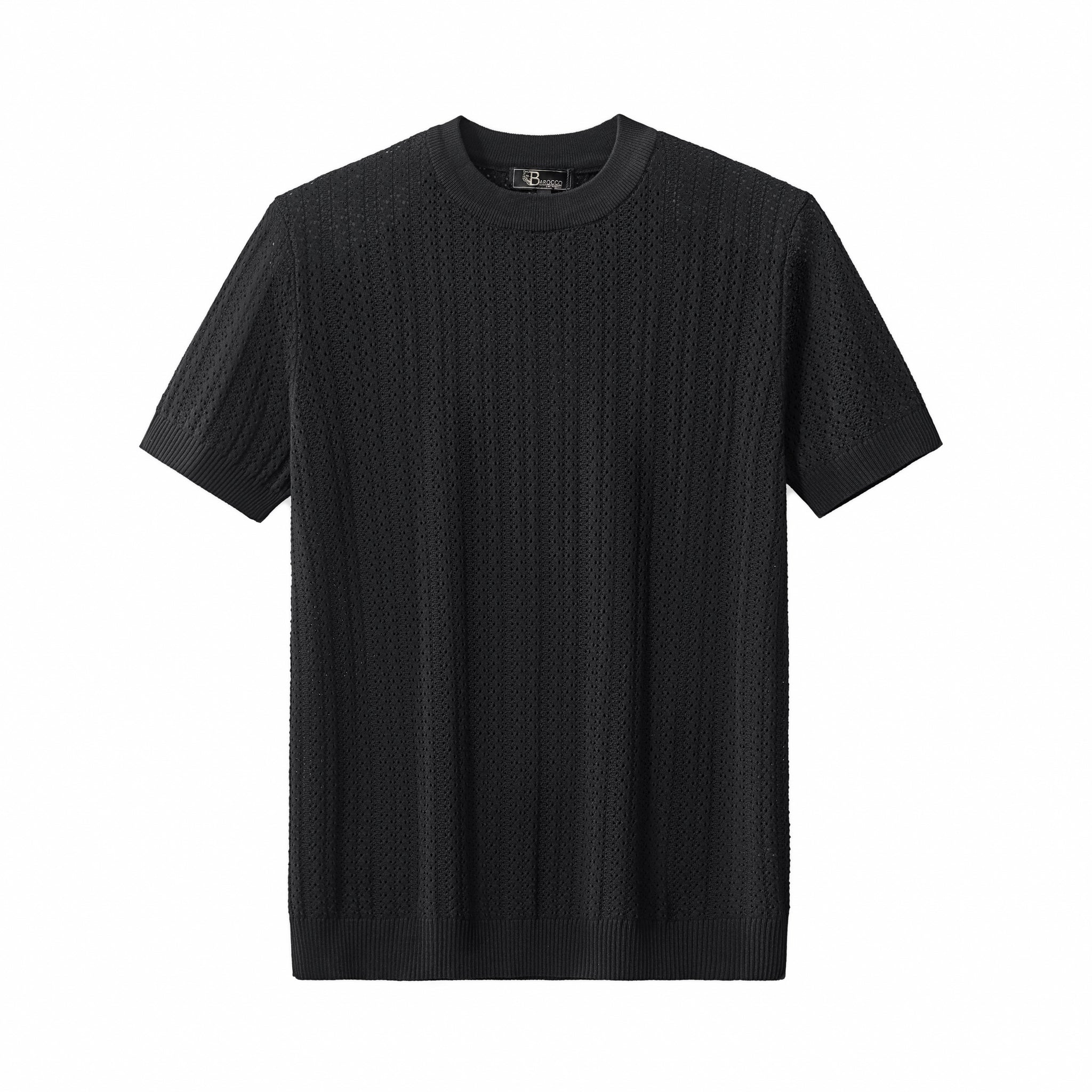 AirWeave Knit Shirt BLACK