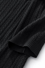 AirWeave Knit Shirt BLACK