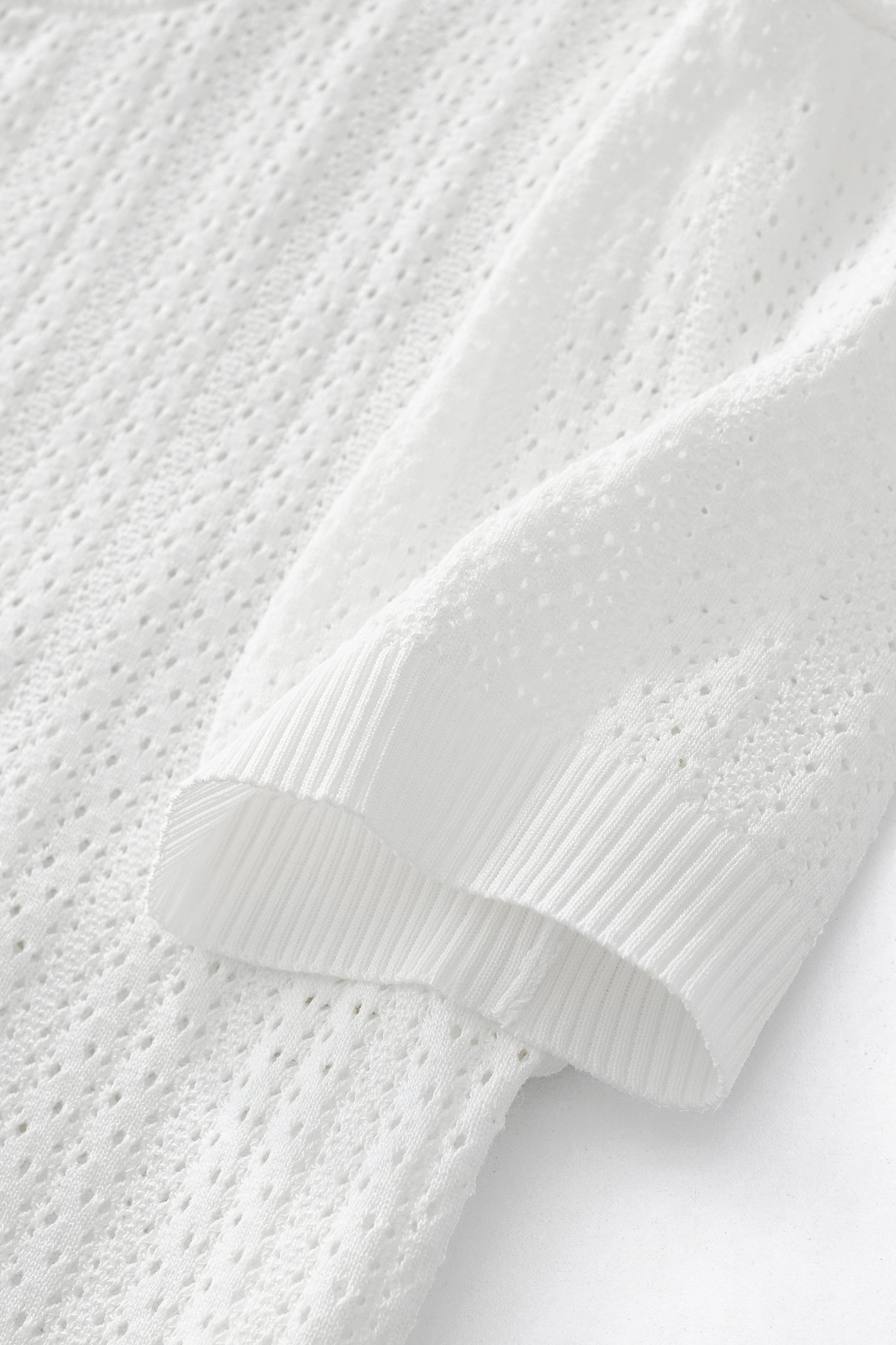 AirWeave Knit Shirt WHITE