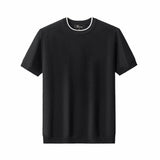 Textura Knit Tee BLACK