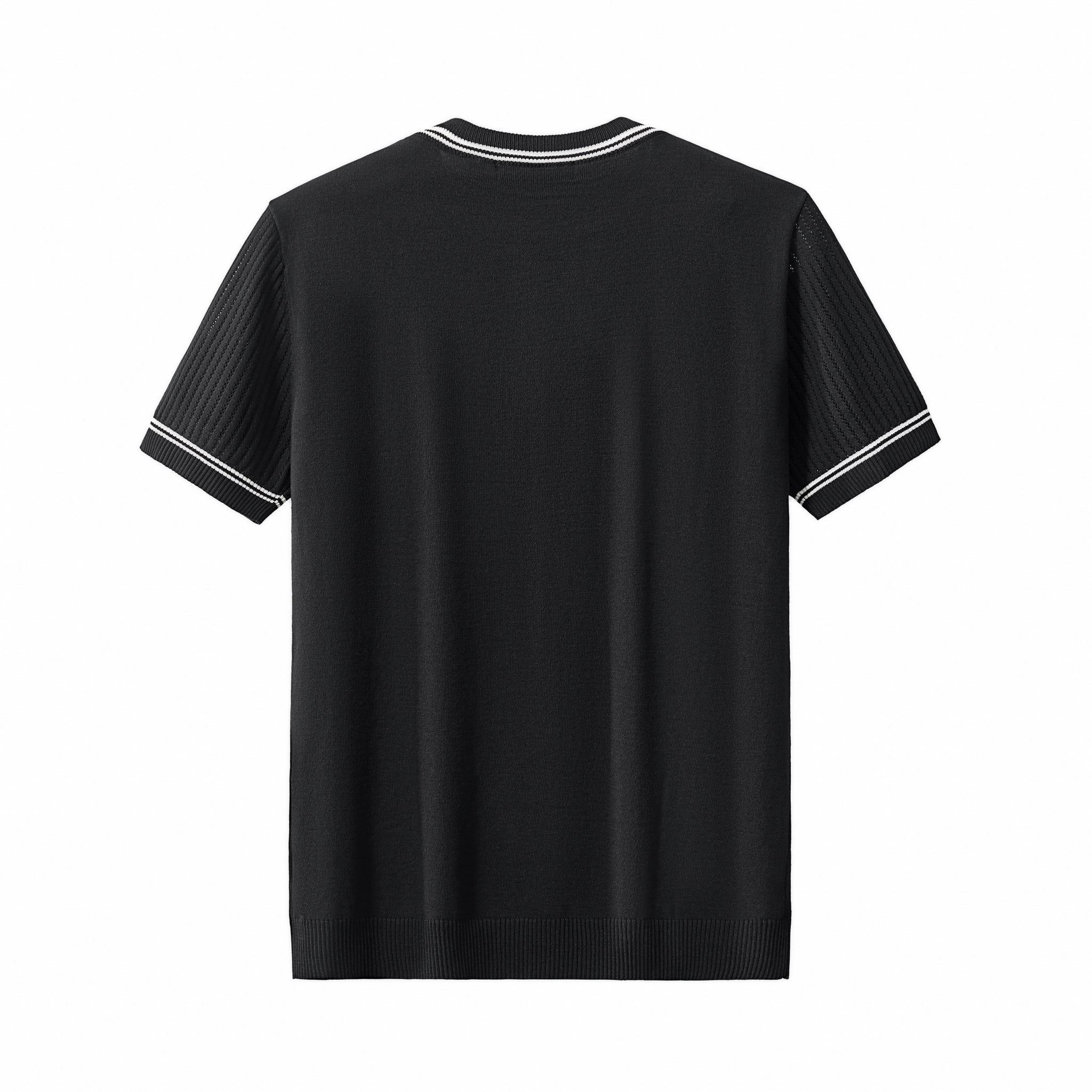 Strato Trim Tee BLACK