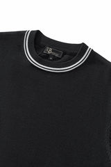 Strato Trim Tee BLACK