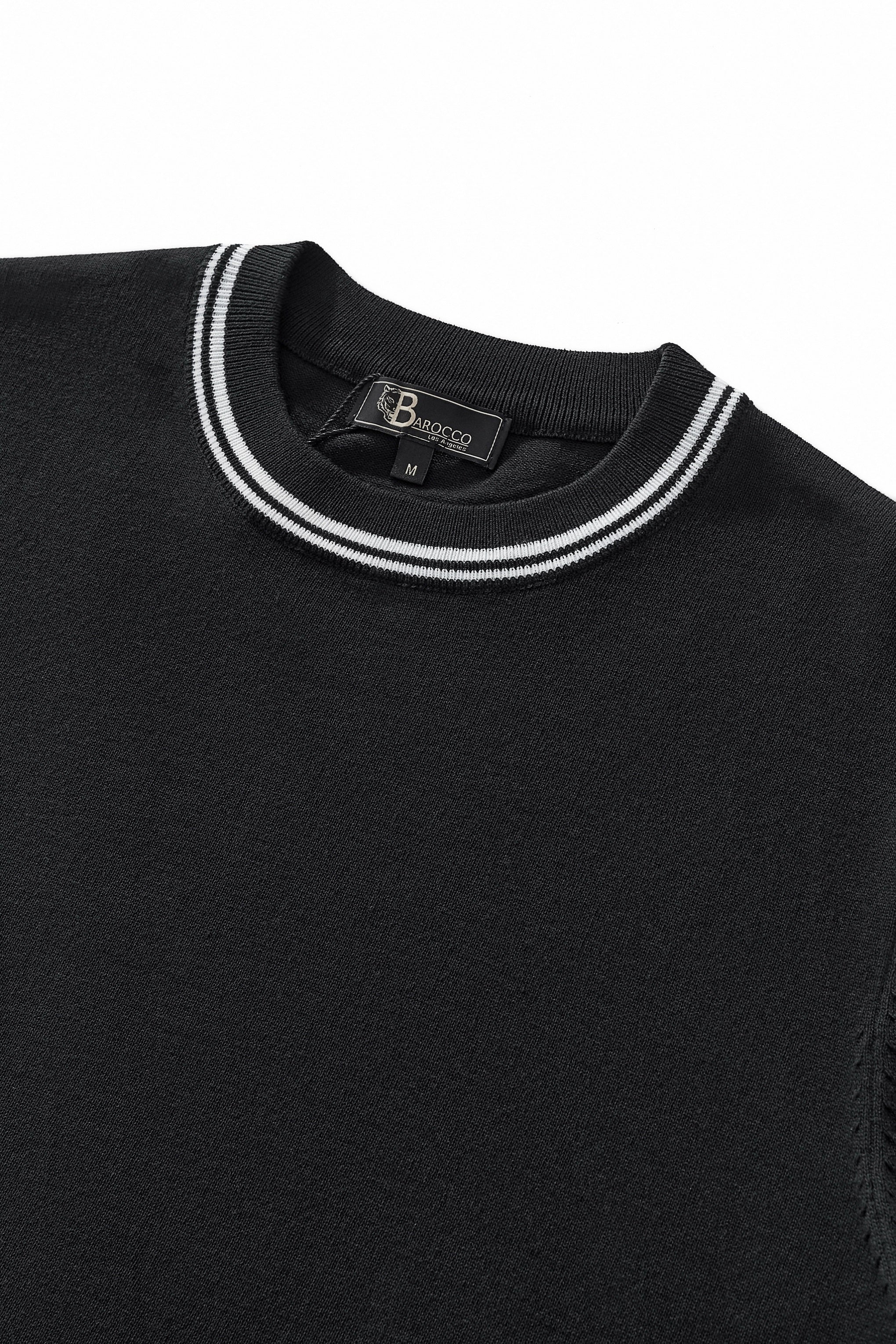 Strato Trim Tee BLACK