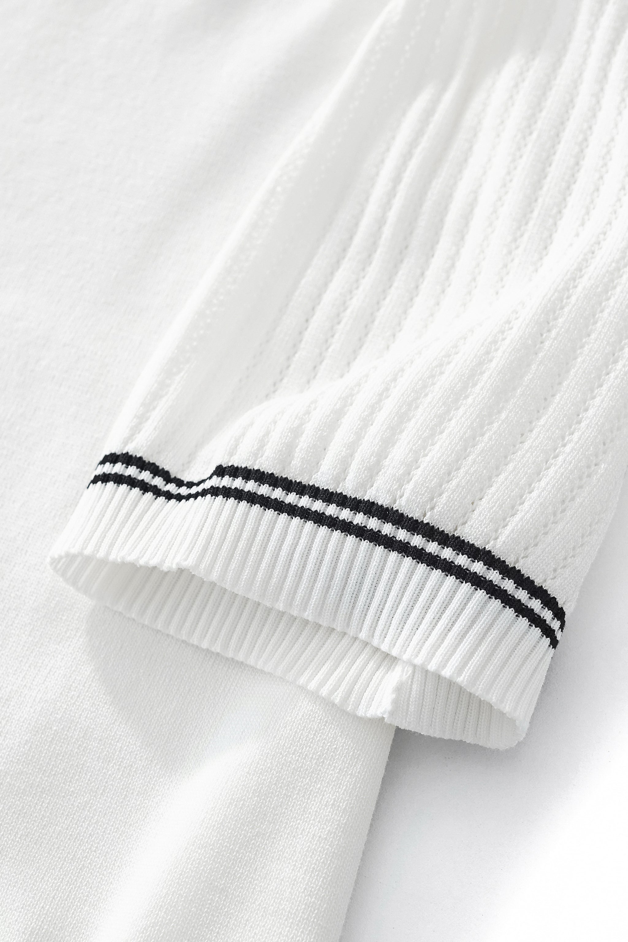 Strato Trim Tee WHITE