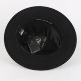 Steven Land “The Bogart” Fine Australian Wool Fedora Hat – WH-106 Black