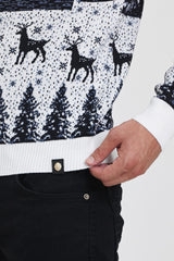 Men’s European Christmas Sweater – Elegant Holiday Knitwear | Galani 52502