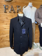 Men’s Brown “El Faro” Double-Collar Jacket – Modern Fit | BESPOKE UG069960