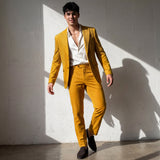Bold Aura suit GOLD/GOLD