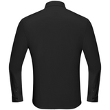 Electric Aura Button-Up Shirt BLACK/SILVER