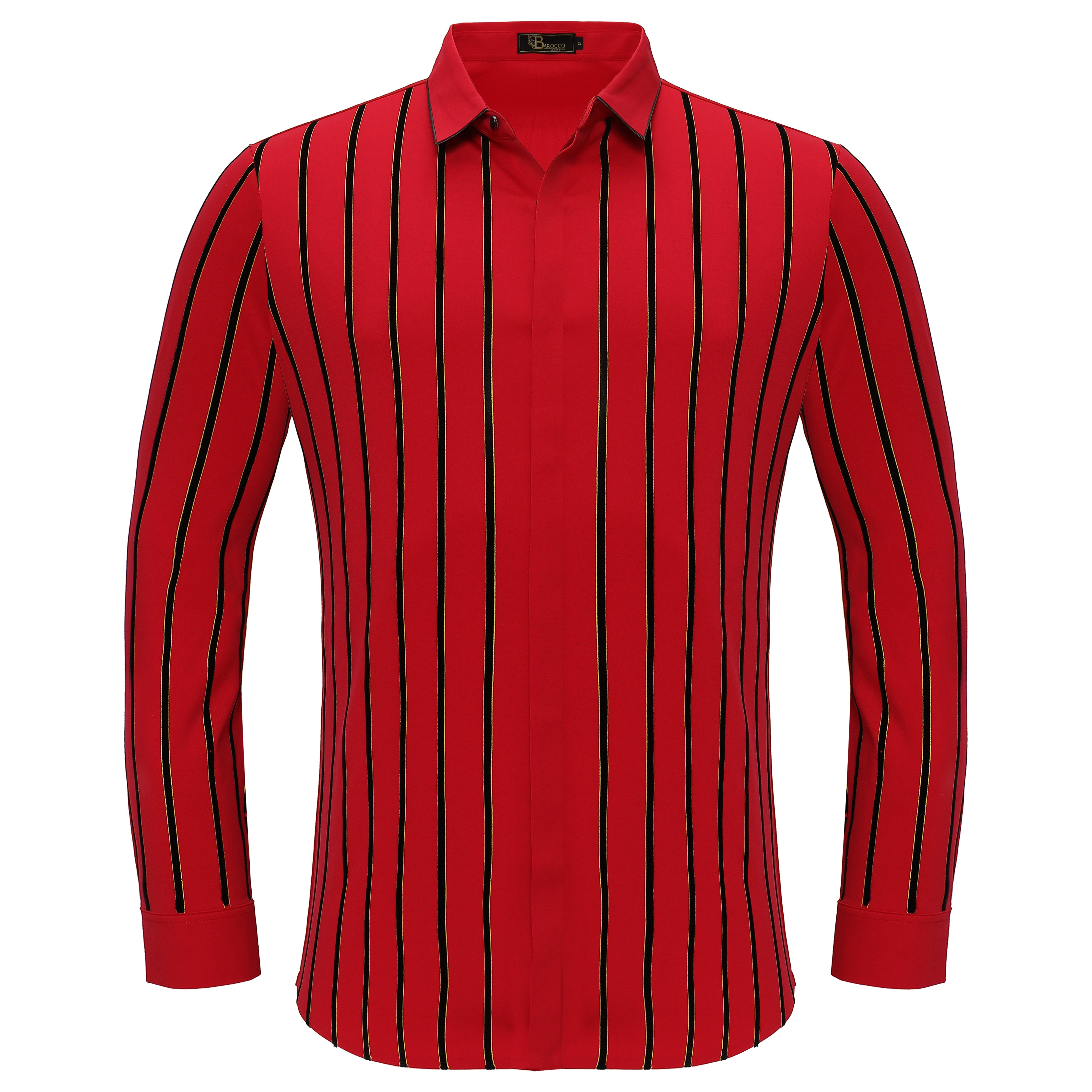 Boss Authority Button-Up Shirt RED