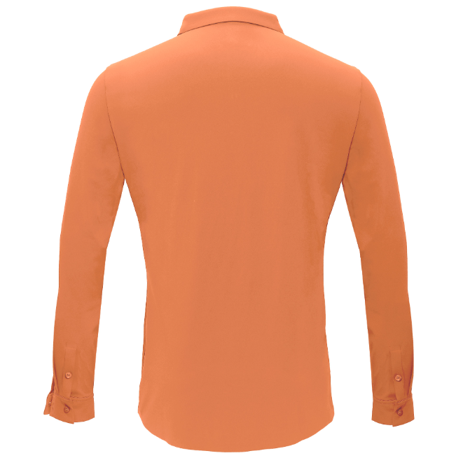 Barocco Ascend Stretch Shirt ORANGE