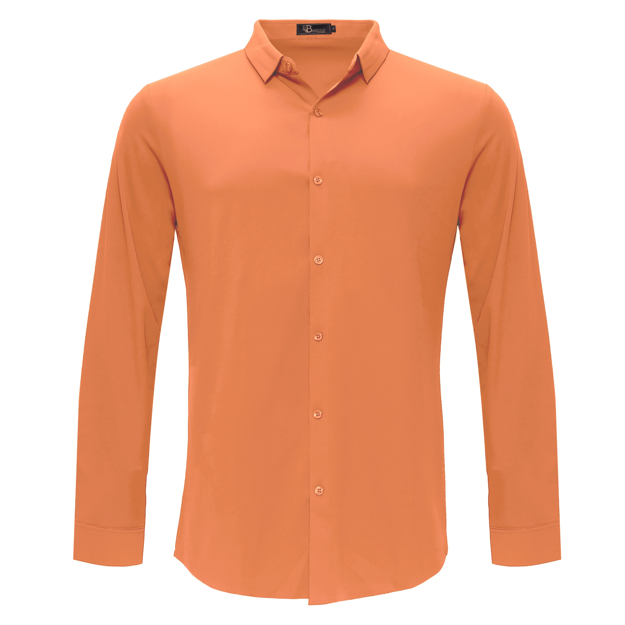 Barocco Ascend Stretch Shirt ORANGE