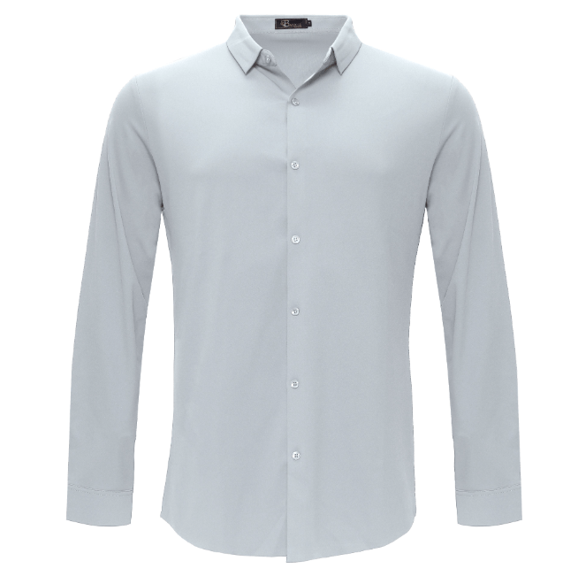 Barocco Ascend Stretch Shirt SILVER