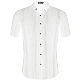 Fearless Finesse Short-Sleeve Shirt WHITE