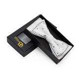 Classy Knots WHITE/SILVER