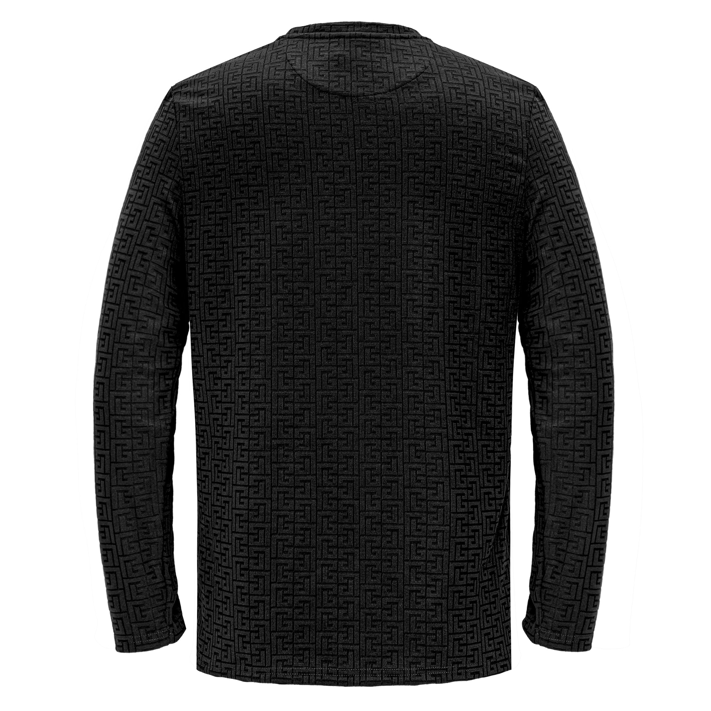 PERFECT TIMING LS T-SHIRT - CENTURY PENTHOUSE BLACK