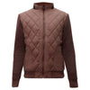 Urban Crest Quilted Bomber COFFEE | BPJ609