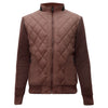 Urban Crest Quilted Bomber COFFEE