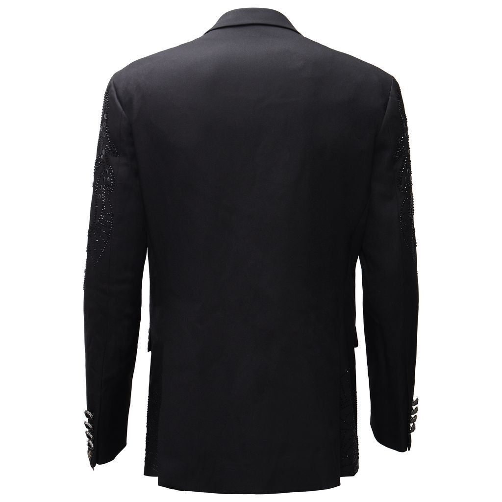 Crystal Command Blazer BLACK