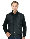 Men’s Black Modern Fit Short Fall Jacket by Gruppo Bravo – Style GRU069960JKT HOLDEN – Lightweight zip jacket for fall or spring.