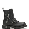 Men's Black Harley Davidson Distortion Leather Boots Regular Fit D94167