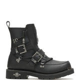 Men's Black Harley Davidson Distortion Leather Boots Regular Fit D94167