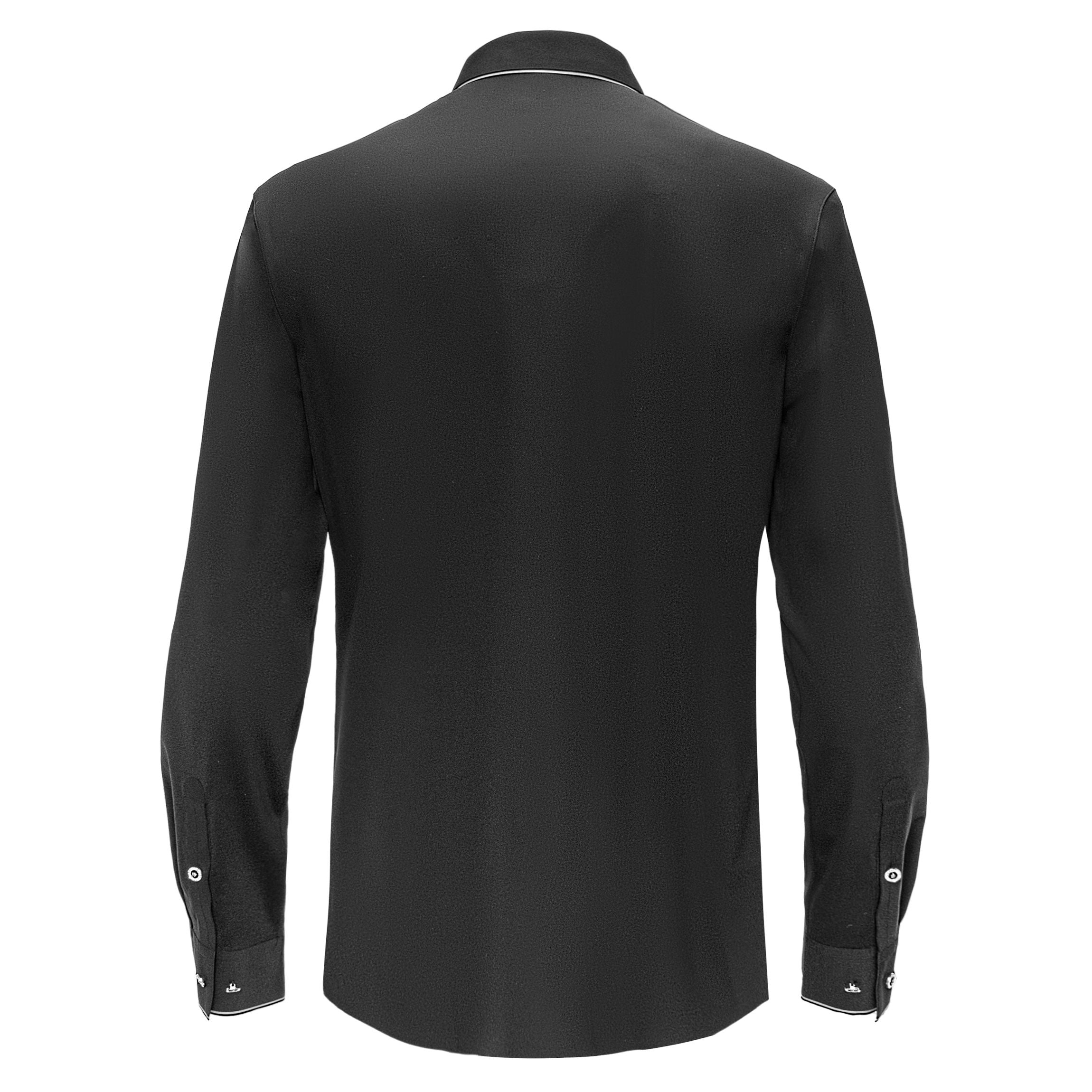Imperial Essence Button-Up Shirt BLACK/SILVER