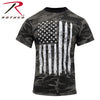 Rothco Camo US Flag T-Shirt - Black Camo - FrankyFashion.com