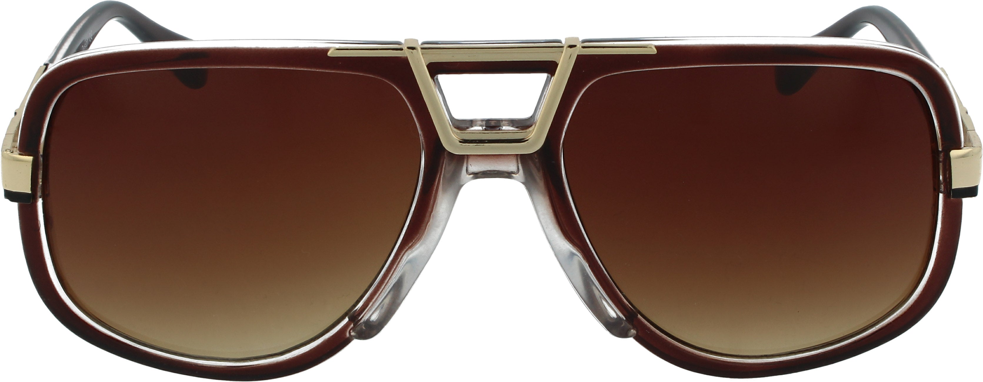 Thick Frame Aviator Sunglasses | Classy - Cool | Double Bridge | 100% UV Protection | 3296