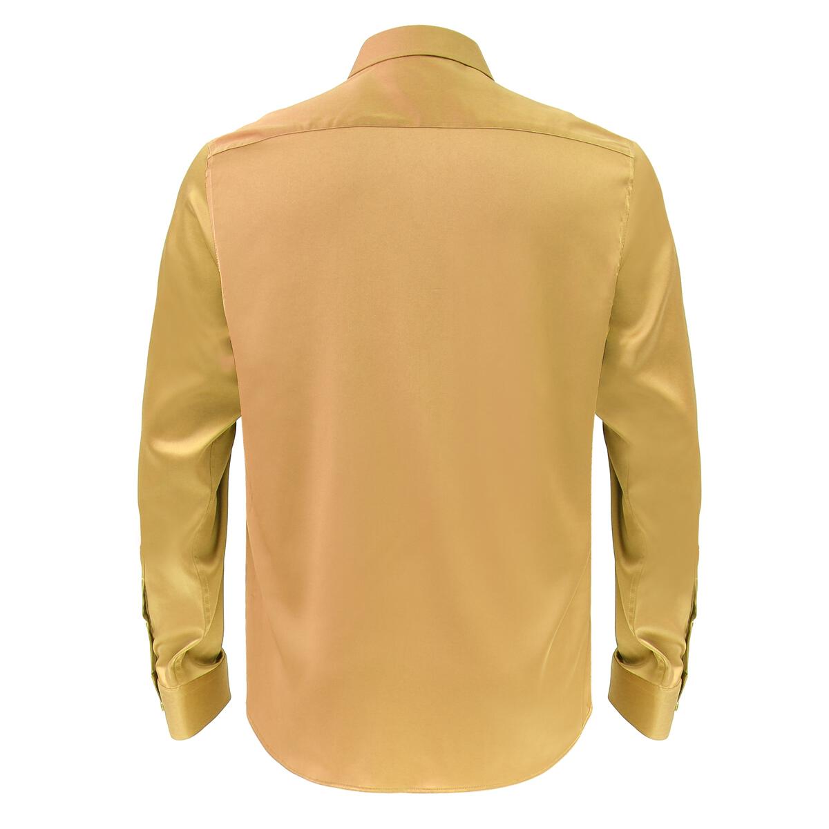 Barocco Luxe Satin Stretch Shirt | B300