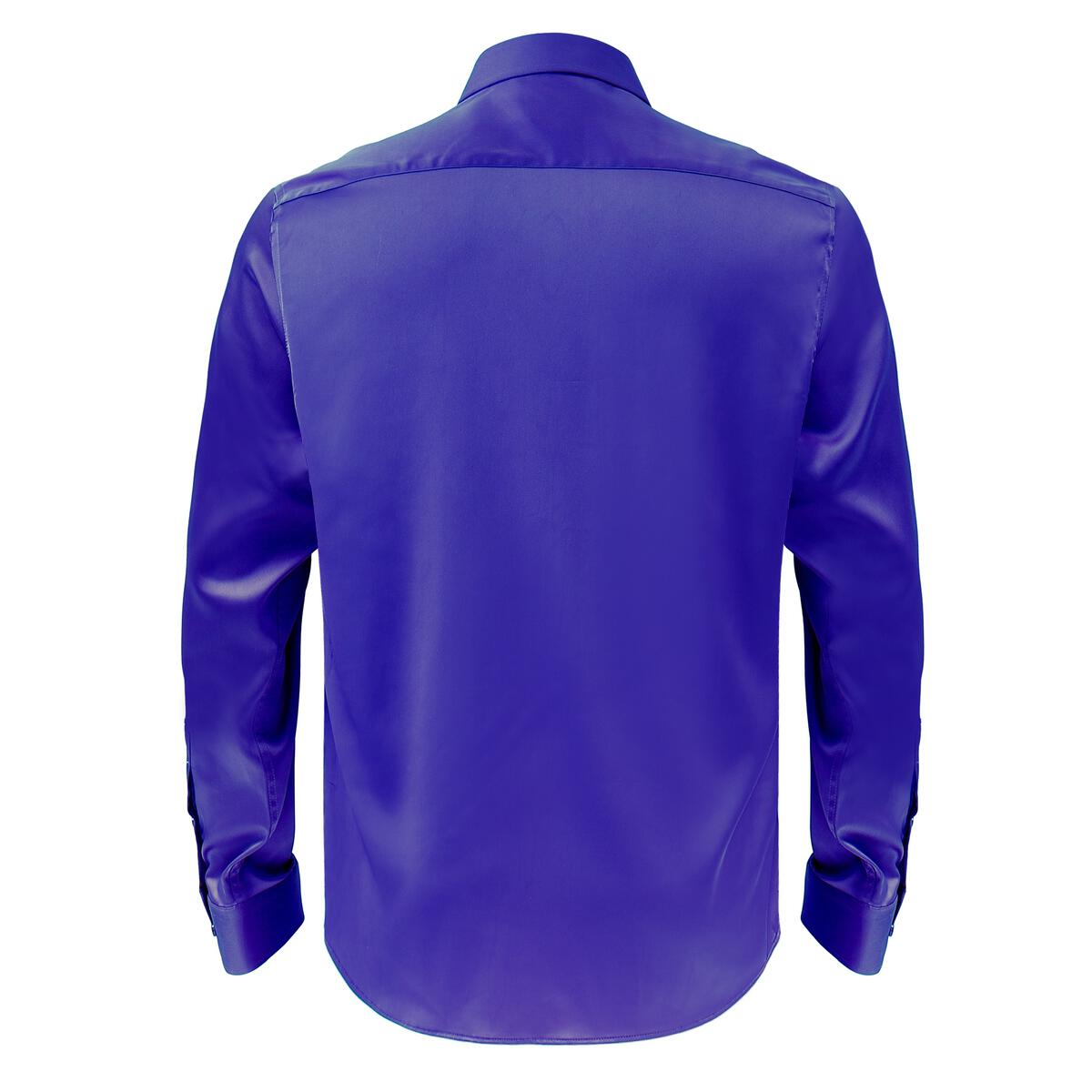 Barocco Luxe Satin Stretch Shirt | B300