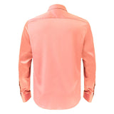 Barocco Luxe Satin Stretch Shirt | B300