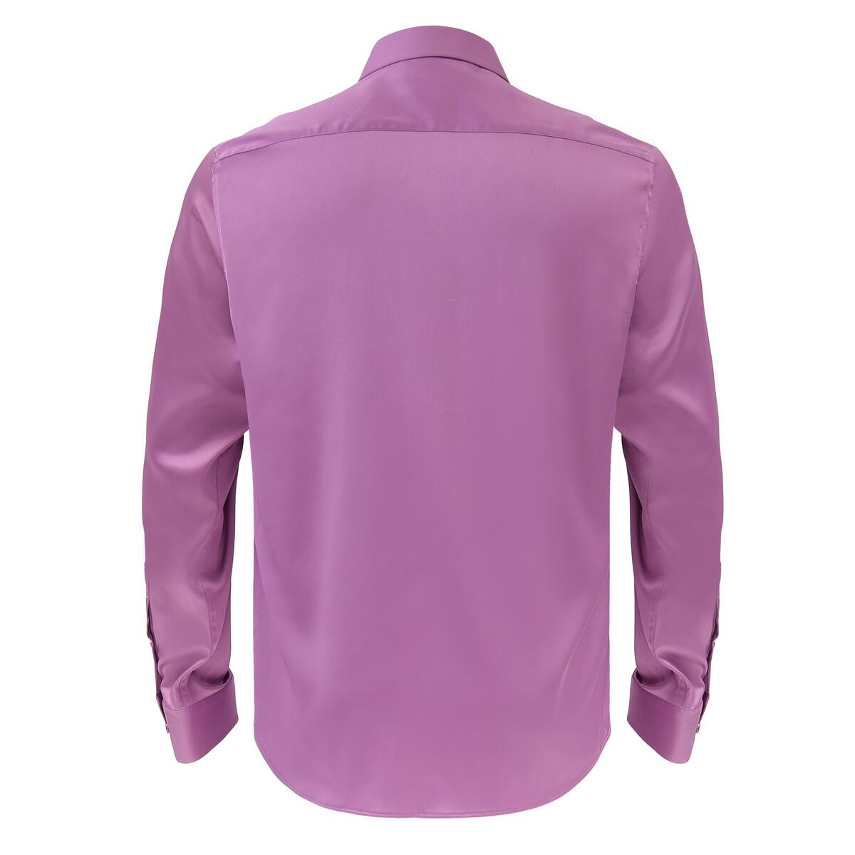 Barocco Luxe Satin Stretch Shirt | B300