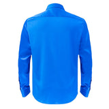 Barocco Luxe Satin Stretch Shirt | B300
