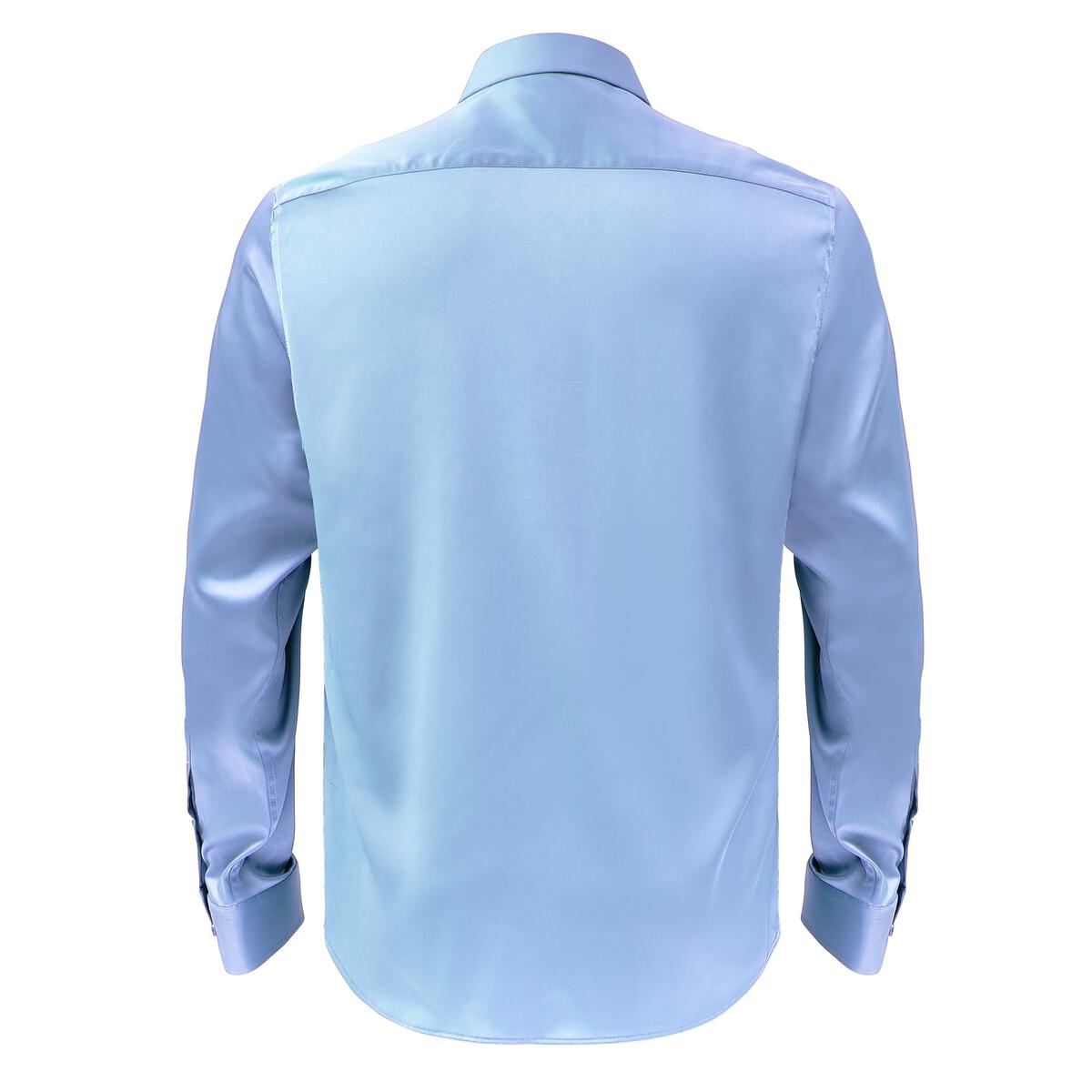 Barocco Luxe Satin Stretch Shirt | B300