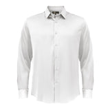 Barocco Luxe Satin Stretch Shirt | B300