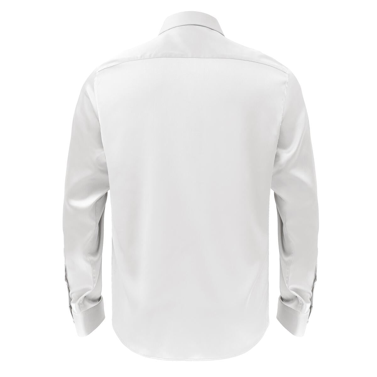 Barocco Luxe Satin Stretch Shirt | B300