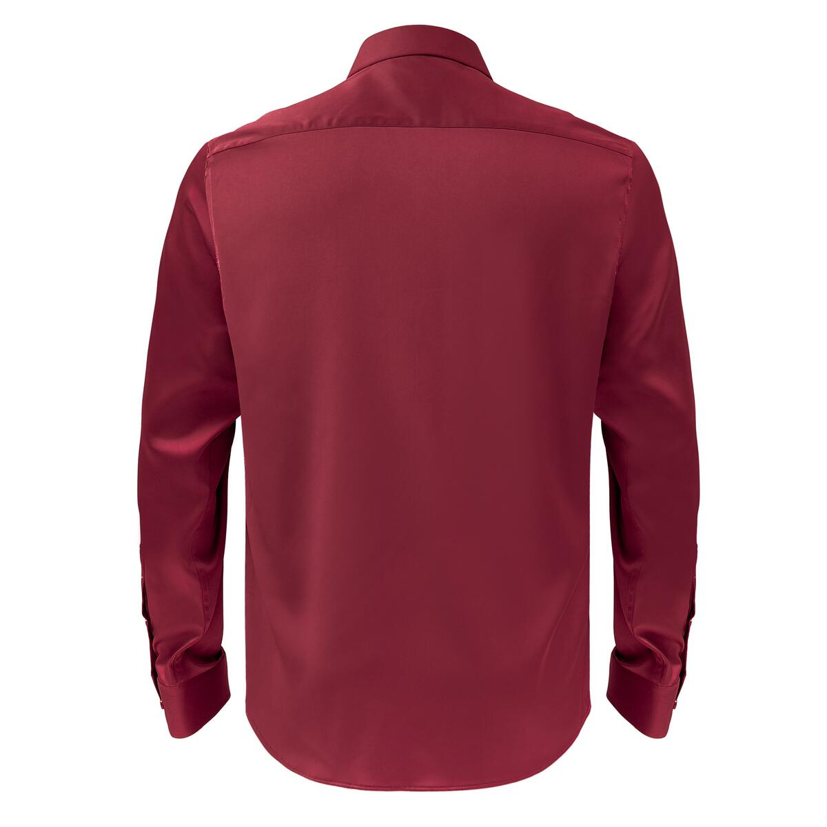 Barocco Luxe Satin Stretch Shirt | B300