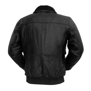 Bomber - Men's Leather Jacket - FrankyFashion.com