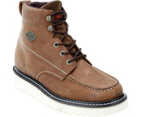 Harley-Davidson® Beau Tan Leather Boots D93136 - FrankyFashion.com