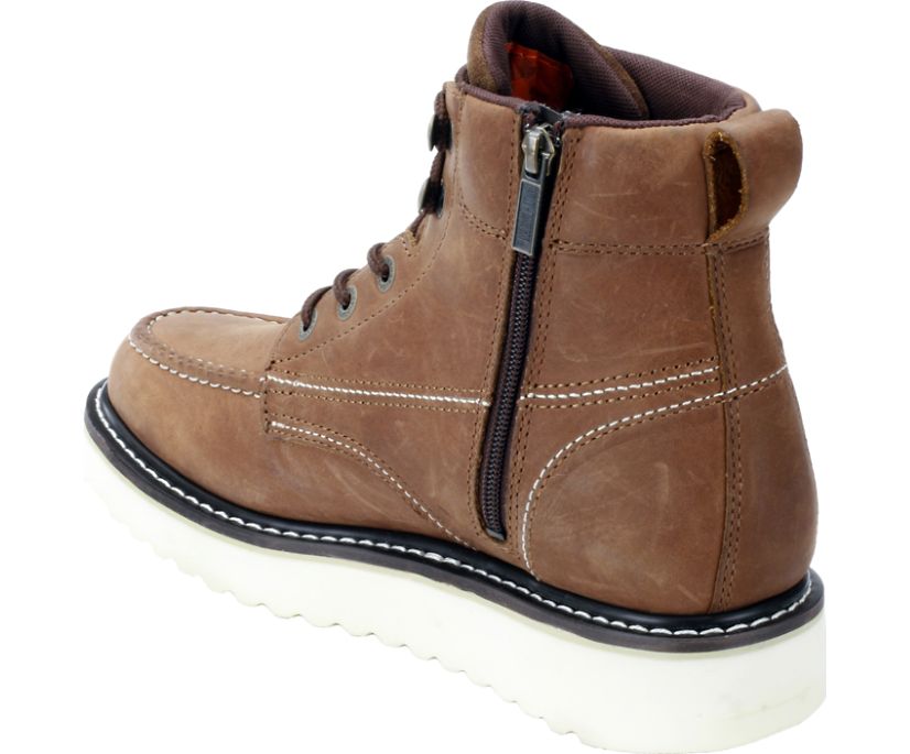 Harley-Davidson® Beau Tan Leather Boots D93136 - FrankyFashion.com