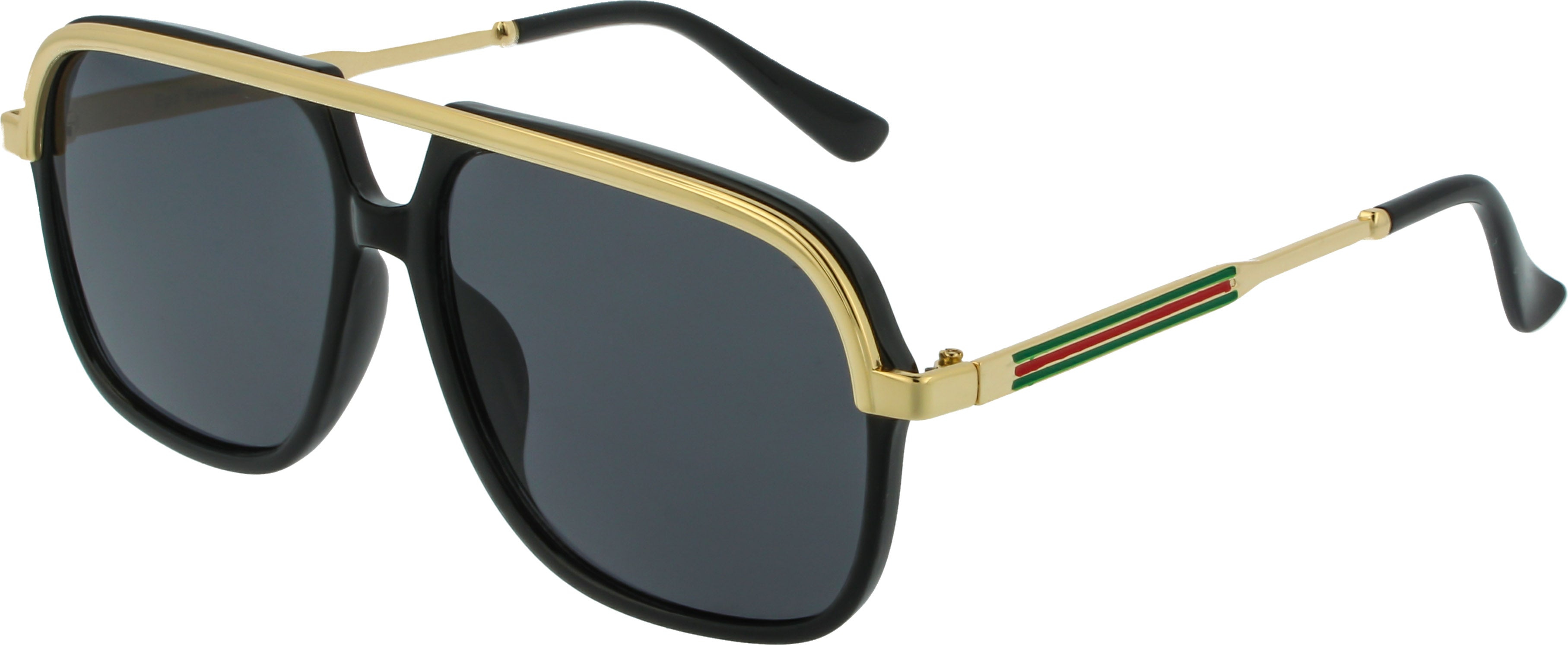 Classic Pilot Style Sunglasses | Full Metal Bridge | 100% UV Protection | 1119